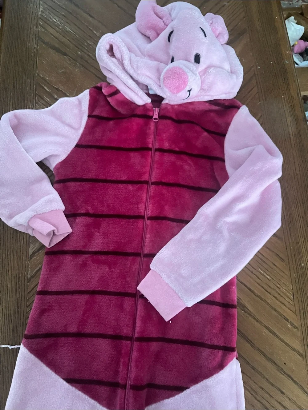 Winnie the Pooh piglet Kids Costume Hoodie Onesie